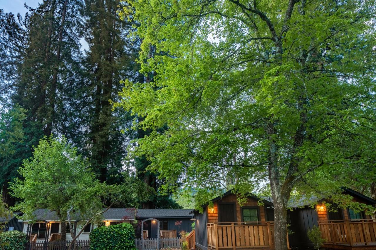 Dawn Ranch Hotell Guerneville Exteriör bild