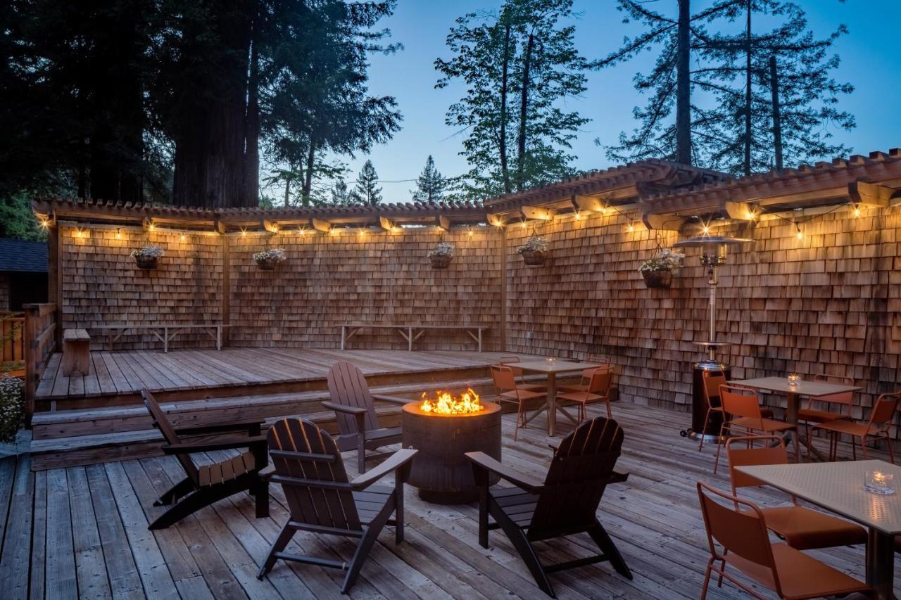 Dawn Ranch Hotell Guerneville Exteriör bild