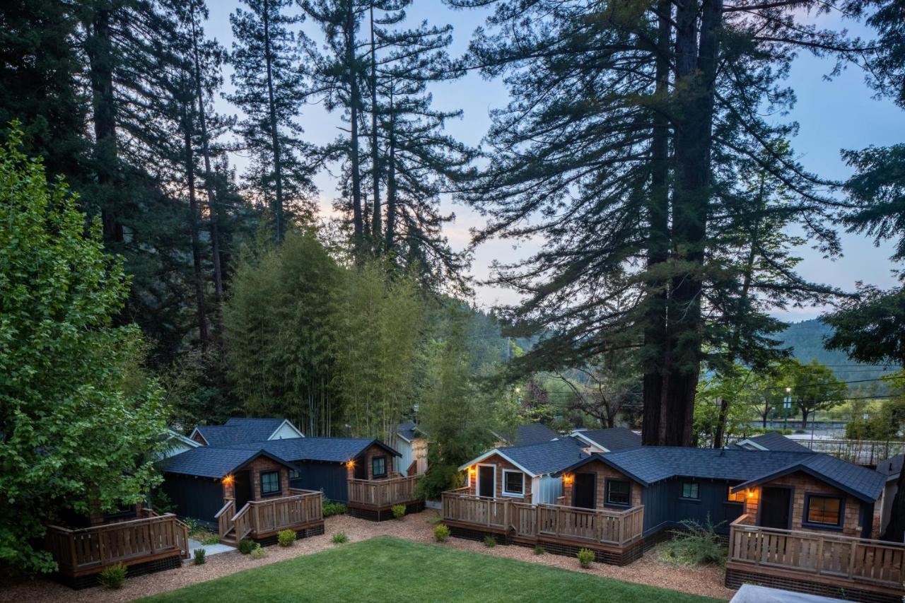 Dawn Ranch Hotell Guerneville Exteriör bild